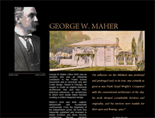 Tablet Screenshot of georgemaher.com